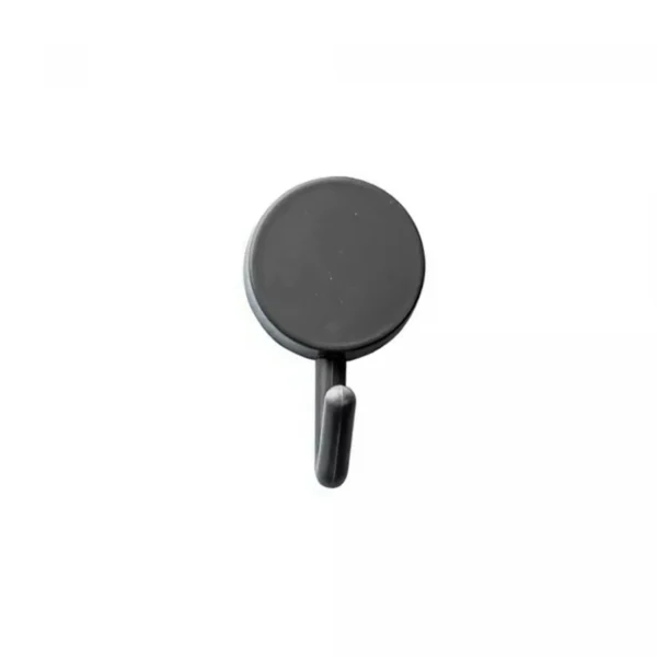 10 Ganchos Adesivos Lyor Preto 4 cm Sem Furar Parede Multius - Imagem 6