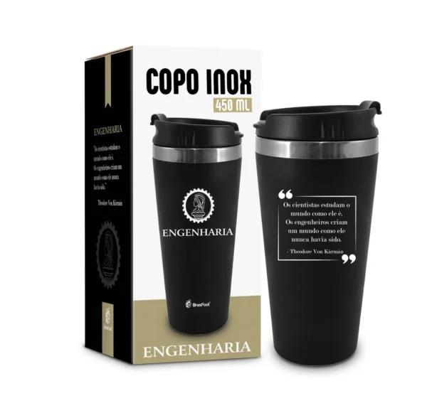 Copo Térmico Emborrachado 450ml – Cursos Engenharia - Imagem 3