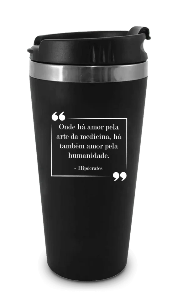 Copo Térmico Emborrachado 450ml – Cursos Medicina - Imagem 3