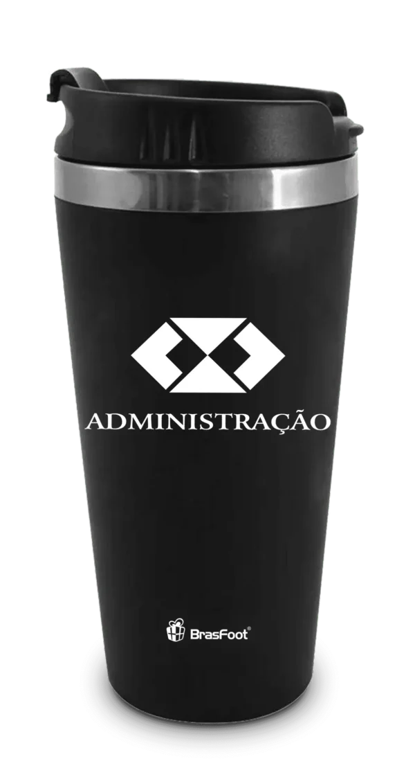Copo Térmico Emborrachado 450ml – Cursos Administração - Imagem 2