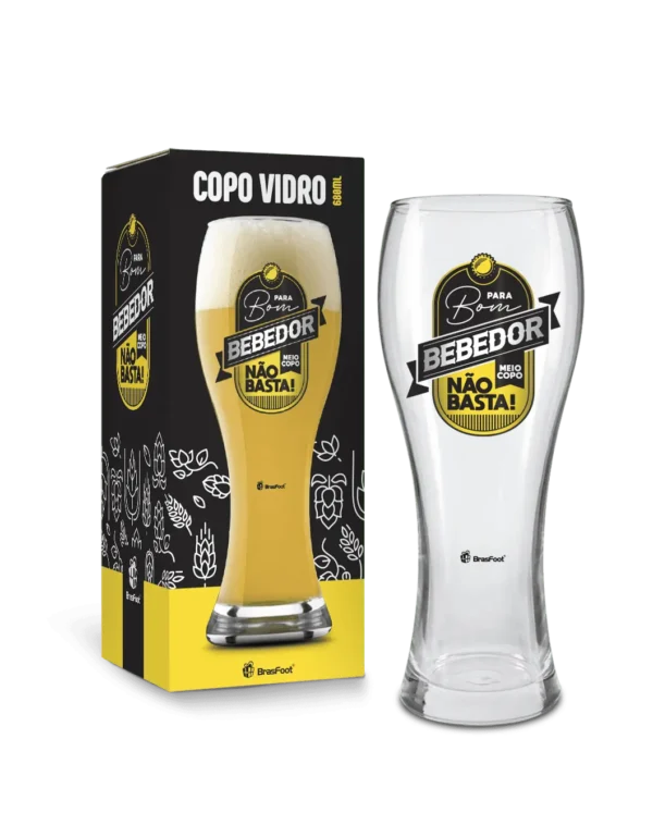 Copo Joinville 680 ml Tulipa “Para um Bom Bebedor”
