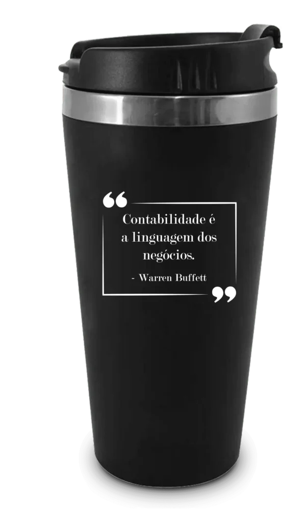 Copo Térmico Emborrachado 450ml – Cursos Contábeis - Imagem 3
