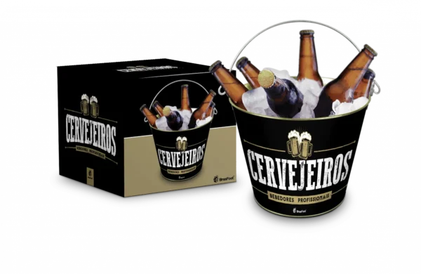Balde de Gelo Decorado - Cervejeiros - Bebidas, Cerveja, Vinho - Imagem 2