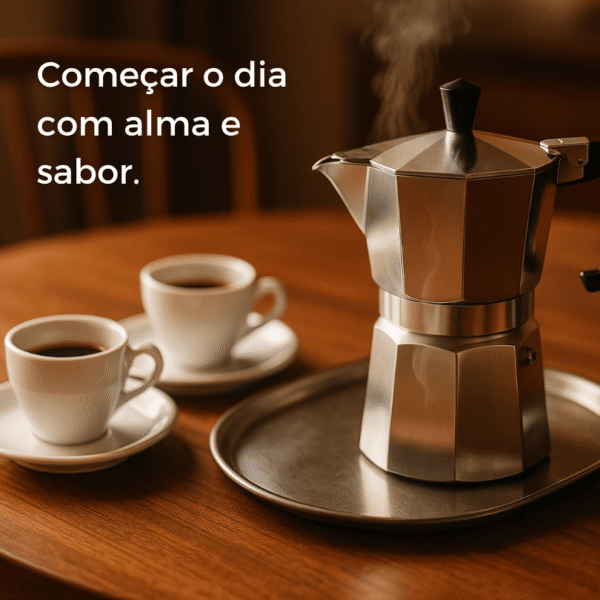 Cafeteira Italiana Lyor 6 Xícaras 250 ml Alumínio Resistente Cabo Antitérmico - Imagem 5
