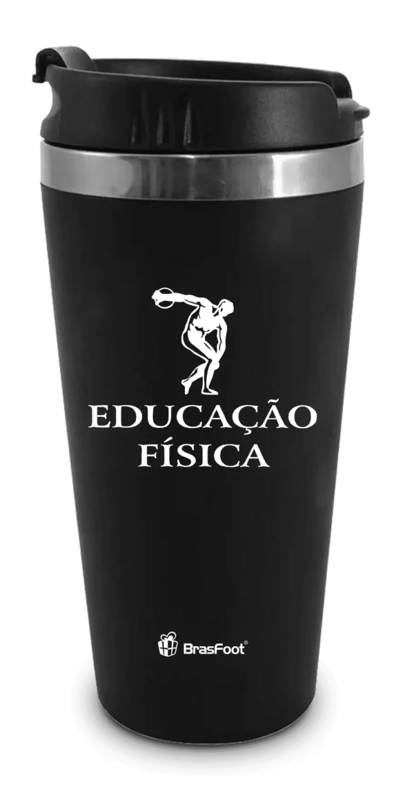 Copo Térmico Emborrachado 450ml – Cursos Educação Física - Imagem 2