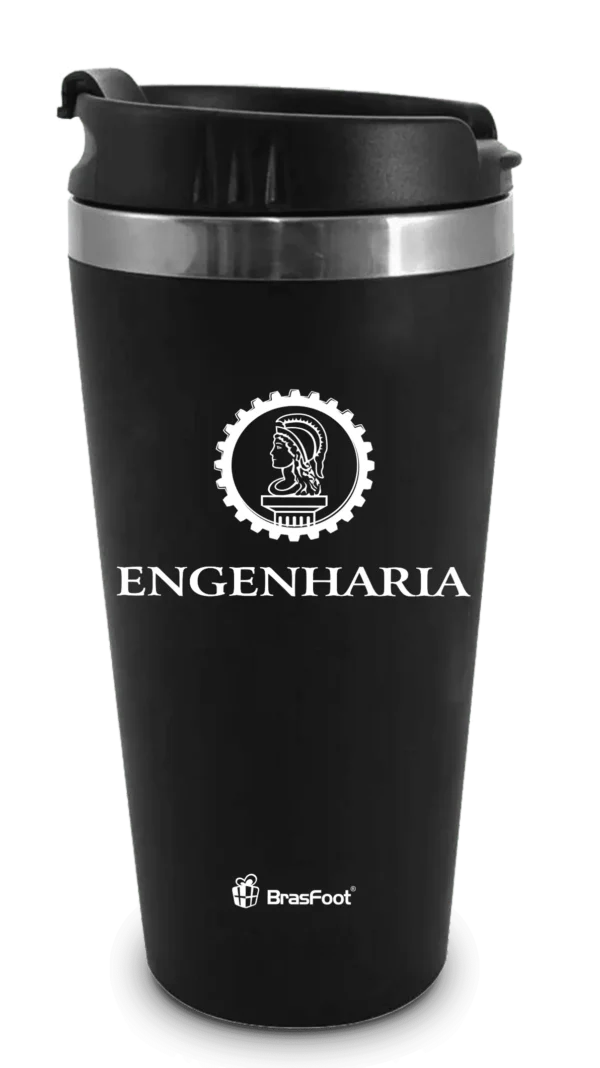 Copo Térmico Emborrachado 450ml – Cursos Engenharia - Imagem 2