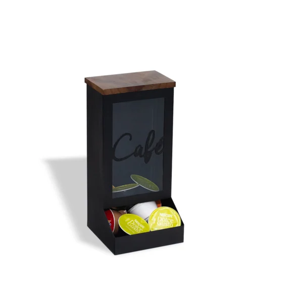 Porta Cápsulas de Café - Torre 27cm em Aço