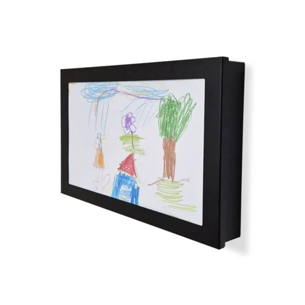 Quadro Caixa A4 para Desenhos 31×22,5 cm Aço/Acrílico - Imagem 4