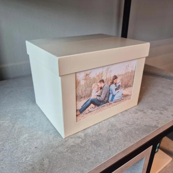 Caixa para Fotos 10×15 cm Aço Minimalista Básica - Imagem 2