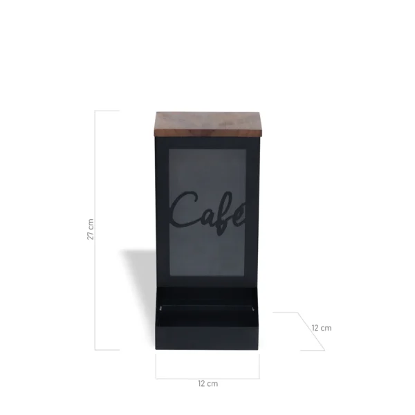 Porta Cápsulas de Café - Torre 27cm em Aço - Imagem 2